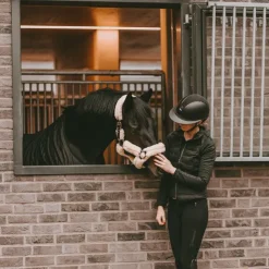 Clearance Kentucky Horsewear - Licol de transport mouton blanc Ecru