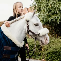 New Kentucky Horsewear - Licol en cuir mouton pour Minis