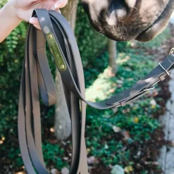 Clearance Kentucky Horsewear - Longe de présentation étalon Marron