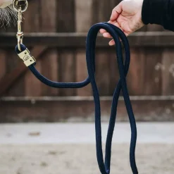Kentucky Horsewear - Longe nylon 2m Velvet Marine Clearance