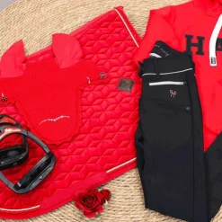 Discount Kentucky Horsewear - Lucky Charms rouge/marron clair