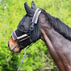 New Kentucky Horsewear - Masque anti-mouches Slim Fit Noir