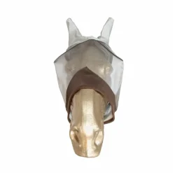 Kentucky Horsewear - Masque anti-mouches classic avec oreilles argent Gris Online