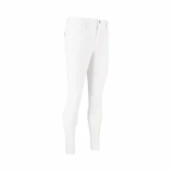 Best Kentucky Horsewear - Pantalon d'équitation Mexico homme full Grip Blanc