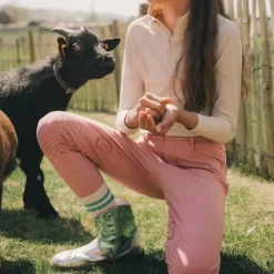 Kentucky Horsewear - Pantalon d'équitation Miami City fille vieux Rose