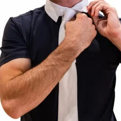 Hot Kentucky Horsewear - Polo de concours manches courtes homme Classic Marine