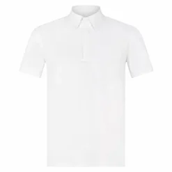 Kentucky Horsewear - Polo de concours manches courtes homme Classic Blanc Outlet