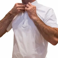 Kentucky Horsewear - Polo de concours manches courtes homme Classic Blanc Outlet