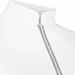 Clearance Kentucky Horsewear - Polo de concours manches courtes femme Classic Blanc