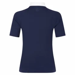 New Kentucky Horsewear - Polo de concours manches courtes femme Classic Marine