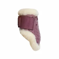 Best Kentucky Horsewear - Protège-boulets jeunes chevaux mouton vegan vieux Rose