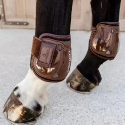 Online Kentucky Horsewear - Protège boulets Air Velcro Marron