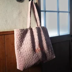 Kentucky Horsewear - Sac Velvet Logo Kentucky vieux Rose Outlet