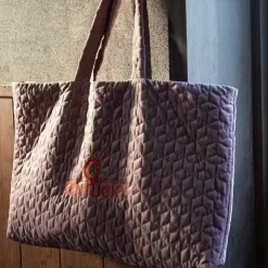 Kentucky Horsewear - Sac Velvet Logo Kentucky vieux Rose Outlet