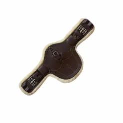 New Kentucky Horsewear - Sangle bavette courte mouton Marron