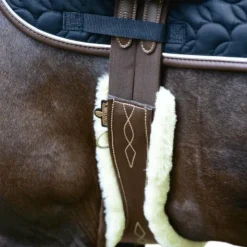 Kentucky Horsewear - Sangle anatomique mouton Noir New