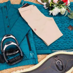 Kentucky Horsewear - Sangle anatomique mouton Noir New