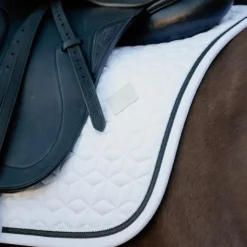 Online Kentucky Horsewear - Tapis de dressage Glitter Rope et noir Blanc