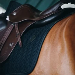 Hot Kentucky Horsewear - Tapis de selle Fishbone Noir