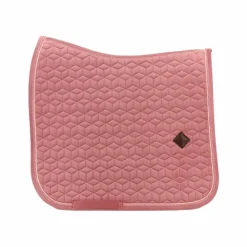 Clearance Kentucky Horsewear - Tapis de dressage Velvet Vieux Rose