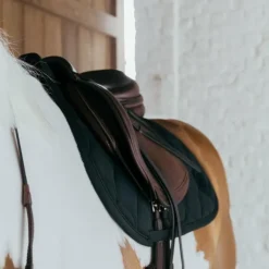 Discount Kentucky Horsewear - Tapis de selle Wave jumping 3D logo Noir