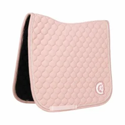 Discount Kentucky Horsewear - Tapis de dressage 3D logo Onion Quilt vieux Rose