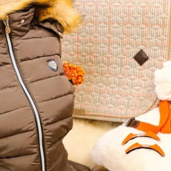 Discount Kentucky Horsewear - Tapis de selle Pied de Poule Beige