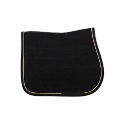 Kentucky Horsewear - Tapis de selle Basic Velvet jumping Noir