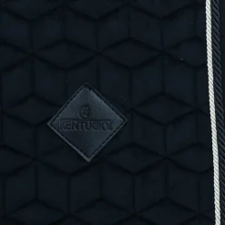 Kentucky Horsewear - Tapis de selle Basic Velvet jumping Noir