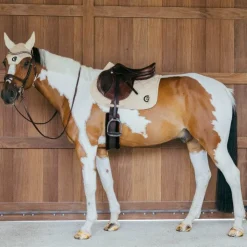 Sale Kentucky Horsewear - Tapis de selle Wave jumping 3D logo Beige