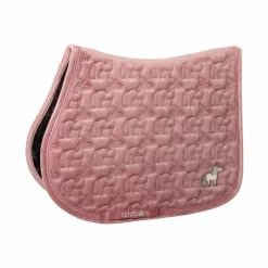 Kentucky Horsewear - Tapis de selle Sammy glitter pearls vieux Rose Sale
