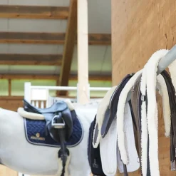 Kentucky Horsewear - Tapis de selle avec logo Marine Discount