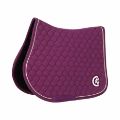Kentucky Horsewear - Tapis de selle 3D logo Onion Quilt mauve Violet Best