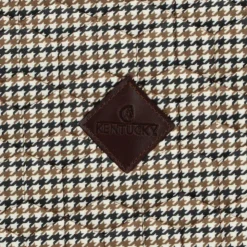Kentucky Horsewear - Tapis de selle Pied de Poule brun Marron New
