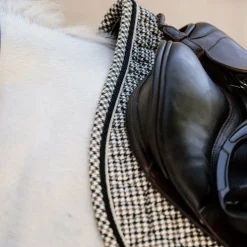 Kentucky Horsewear - Tapis de selle Pied de Poule brun Marron New