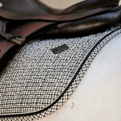 Kentucky Horsewear - Tapis de selle Pied de Poule brun Marron New