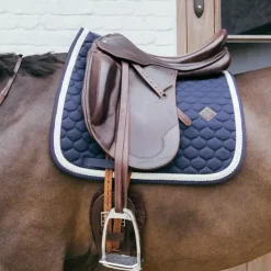 Kentucky Horsewear - Tapis de dressage Plaited Cord Marine Online