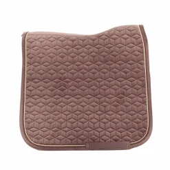 Kentucky Horsewear - Tapis de dressage Velvet Parme Marron