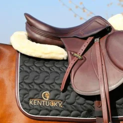 Kentucky Horsewear - Tapis de selle avec logo Noir Hot