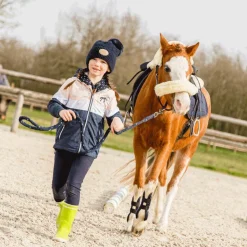 Kentucky Horsewear - Tapis de selle color edition cuir marine pour minis MarineVariantePoney A/ B/ C / Marine - 69,99€ Hot