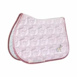 Kentucky Horsewear - Tapis de selle licorne paillettes tendre Rose Outlet