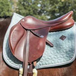 New Kentucky Horsewear - Tapis de selle Laine bleu clair BleuVarianteCheval/ Poney D / Bleu - 79,99€