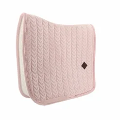 Kentucky Horsewear - Tapis de dressage Velvet Pearls tendre Rose Discount
