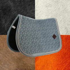 Kentucky Horsewear - Tapis de selle Velvet Jumping Clair pour minis Bleu Online