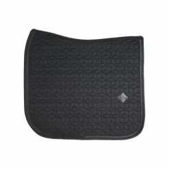 Kentucky Horsewear - Tapis de dressage Glitter Rope noir Discount