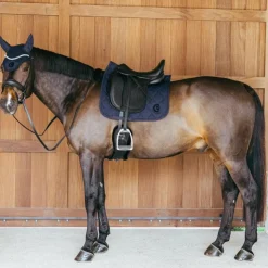 Hot Kentucky Horsewear - Tapis de dressage Wave 3D logo Marine