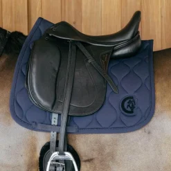 Hot Kentucky Horsewear - Tapis de dressage Wave 3D logo Marine