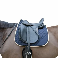 Sale Kentucky Horsewear - Tapis de dressage Softshell Onion Quilt /beige Marine