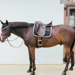 Sale Kentucky Horsewear - Tapis de dressage Plaited Cord Noir