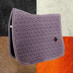 Kentucky Horsewear - Tapis de dressage Velvet Violet Outlet